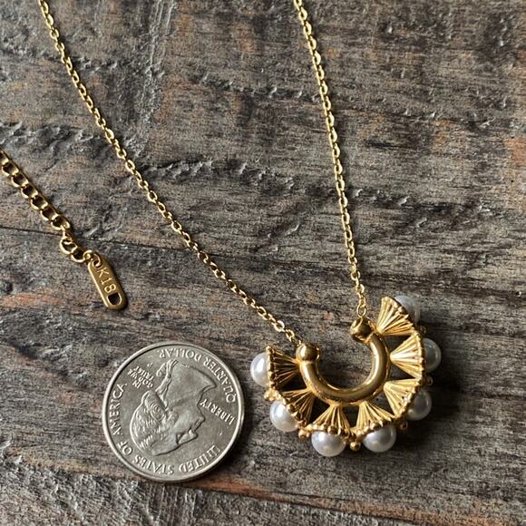 NEW Hidden Pearl Layering Necklace - Picture 12 of 16
